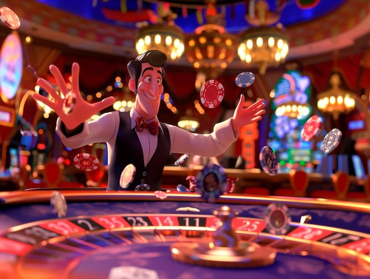 Speed Baccarat live studio with dealer and cards